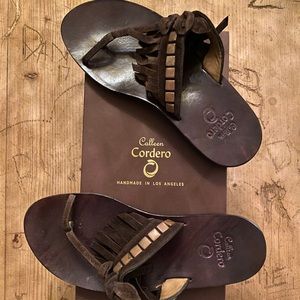 Calleen Cordero Fringe Sandal